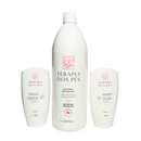 Kit Top - 1 emoliente de 1L,creme esfoliante, creme finalizador