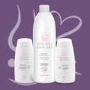 Kit Top - 1 emoliente de 1L,creme esfoliante, creme finalizador